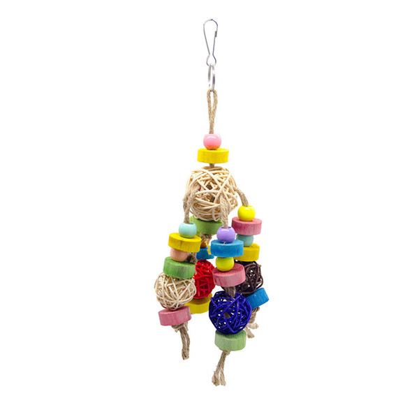 Sepaktakraw Gnawing A String Parrot Toys Bird Articles Paw Toys Bite Partner Wish Cross Border