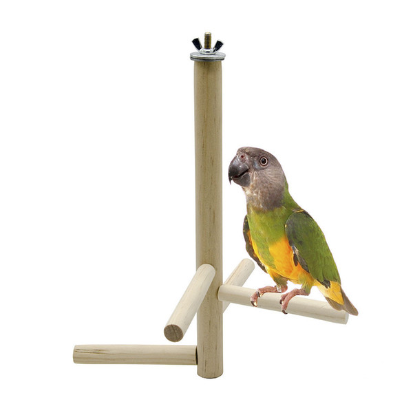 Amazon Tiger Skin Peony Cockatiel Parrot Rotating Stand Bar /4 Level Log Staircase / Four Level Rotating Stairs Toys