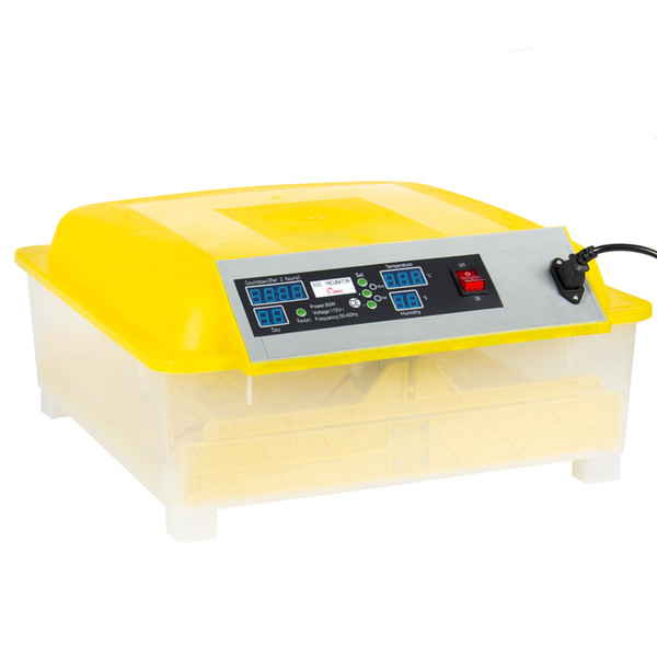 48 Digital Clear Egg Incubator Hatcher Automatic Egg Turning Temperature Contro