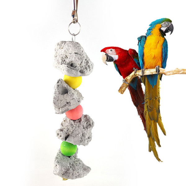 ird Supplies Bird Toy Hanging Birds Parrots Chew Toys Stone Vogel Speelgoed Pet Birds Playing Chew Toys for Parrots Accessories Purple St...