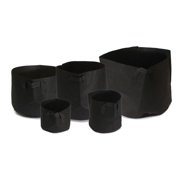 Fabric Grow Pots Breathable Bag Planters Size 1,2,3,5,7,10,15,20,25,30 Gallon order<$18no track