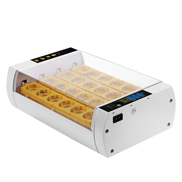 24-Eggs Intelligent Automatic Egg Incubator Temperature Control Hatcher for Hatching Chicken Duck Bird Quail Poultry