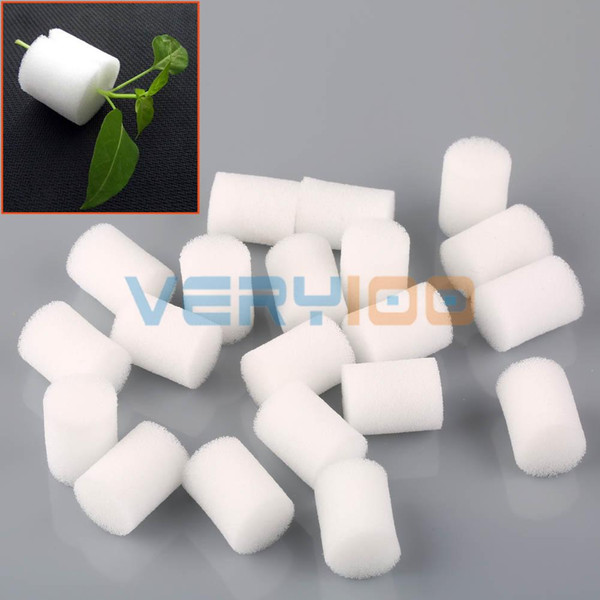 White Clone Cloning Collar Foam Insert Hydroponic Root Guard Mesh Pot order<$18no track