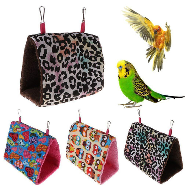 2019 Bird hammock Pattern Peony Parrot Small The Sun Hammock The Bird's Nest Keep Warm Thickening Triangle The Bird's Nest Warm Comfortable