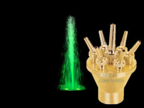 3 inch center straight on the head of the sprinkler fountain head of large fountain nozzle thick super high fountain shape universal