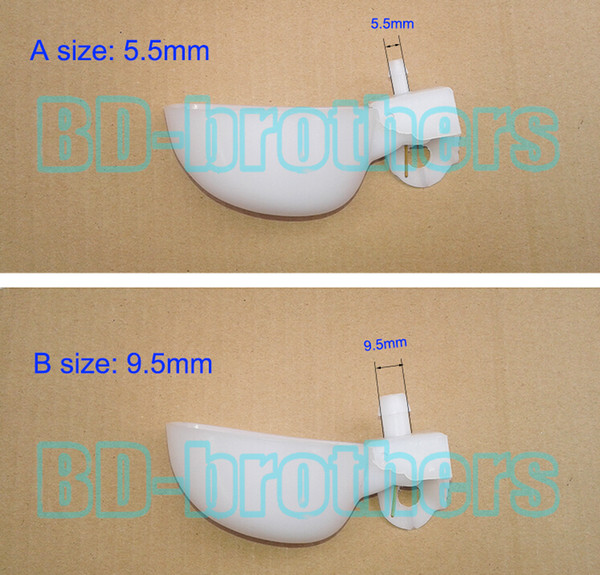 9.5mm / 5.5mm White Plastic Autodrinker Water Drinking Bowl Dispenser Drinker Waterer Waterbowl for Bird Quail Drinking Bowl 100sets/lot