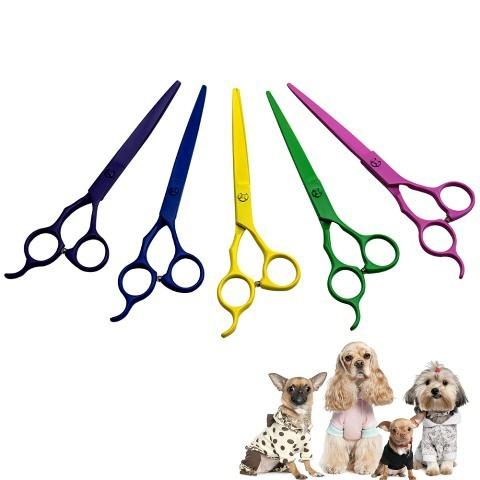 Free Shipping 7 inches Professional Premium Sharp Edge Dog Pet Grooming Scissors Shears Pet Animal Scissors order<$18no track