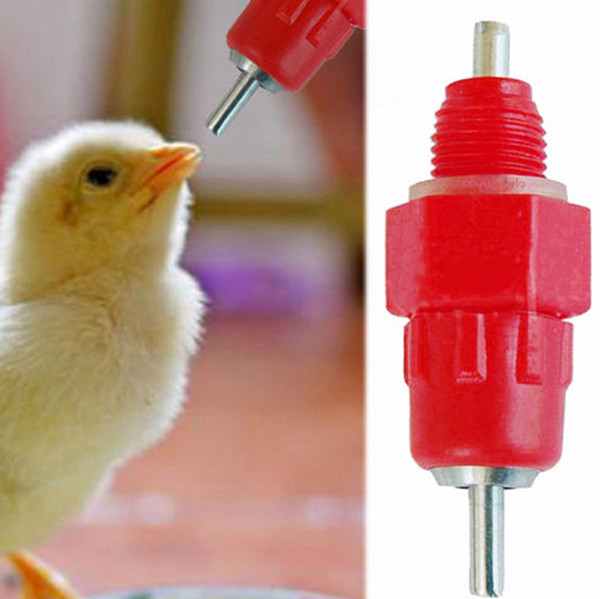 Chicken Bird Feeder Nipple Drinker Feeder Chicken Drinkers Water Nipple Waterer