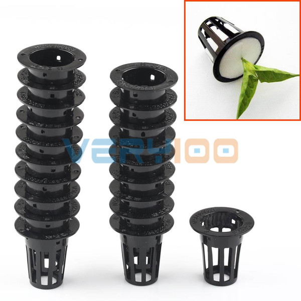 Lots Mesh Pot Net Cup Basket Hydroponic Aeroponic Plant Grow Clone Kit Hanging order<$18no track