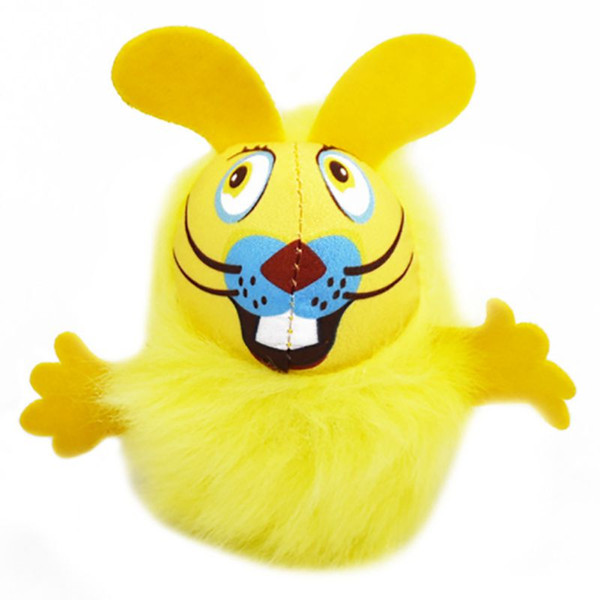 New Cute Funny Mouse Fat Cat Plush Toy Fat Canvas With Cat Mint Catnip Mouse Toy Pet Toys