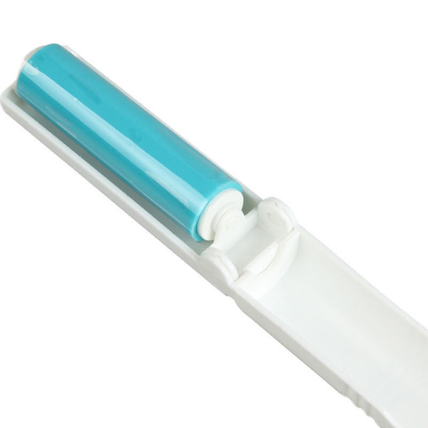 Portable Folding Reusable Washable Sticky Picker Cleaner Lint Roller Pet Hair Remover Brush X347