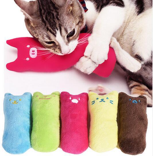 Popular High Quanlity Cute Interactive Fancy Pets Teeth Grinding Catnip Toys Claws Thumb Bite Cat mint