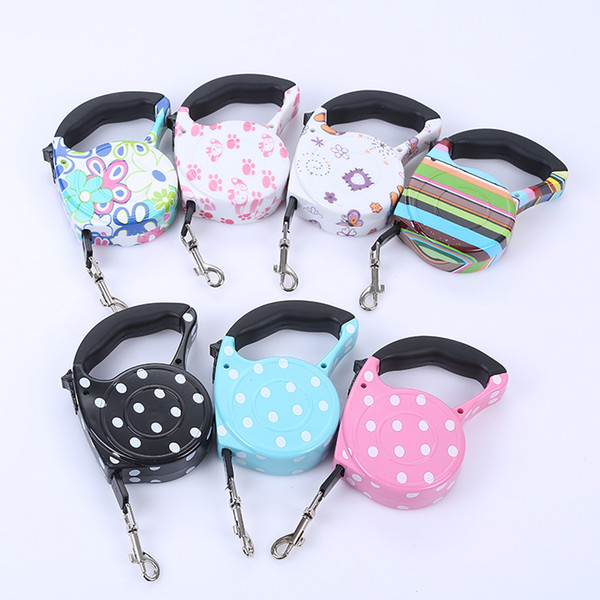 Zhen pin Hot-selling new pet products 3M pet automatic retractable tractor dog traction rope pet traction belt
