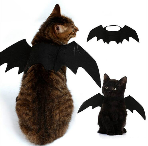 5PCS Funny Cats Cosplay Costume Halloween Pet Bat Wings Cat Bat Costume Fit Party Dogs Cats Playing Pet Accessories Top Quality