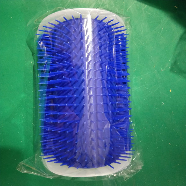 Pet cat Self Groomer Grooming Tool Hair Removal Brush Comb for Dogs Cats Hair Shedding Trimming Cat Massage Device with catnip