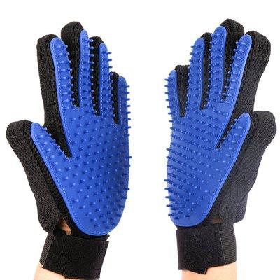 Newest high quality Pet Cleaning grooming Brush Glove Dog Comb Silicone Bath Mitt Pet Dog Massage Hair Removal Grooming pet Glove m028
