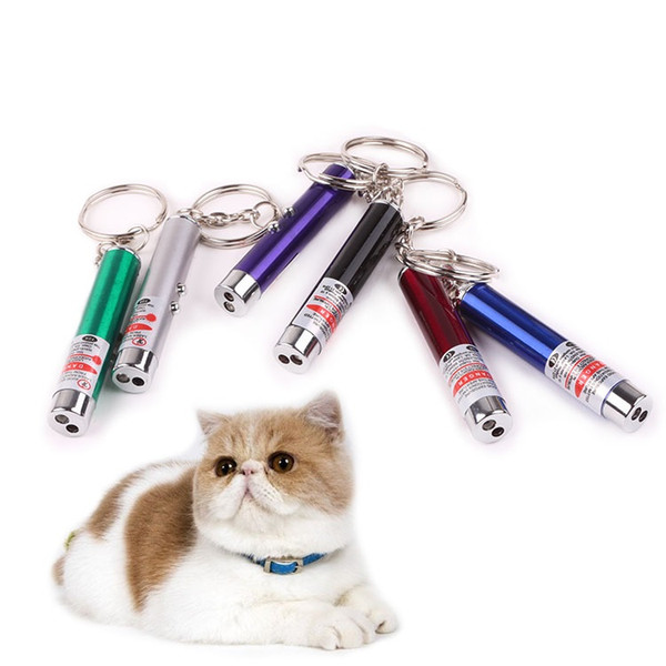2 In 1 Red Laser Pointer Pen teasing cat Show Funny Cat Pet Infrared Stick Childrens Toys Supplies for cat Pet toys h103
