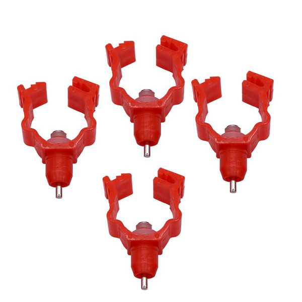 2000Pcs/bag Cute Chicken Nipple Water Drinker Poultry Feeder Drinkers Waterer Duck Hen Watering Cups Pet Feeding Tools