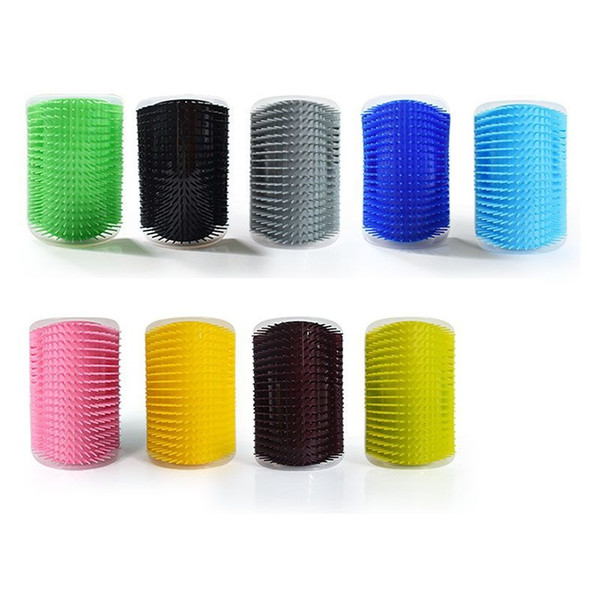 Pet Cat hairdresser corner scratching hair brush Cat licking itching artifact pet supplies toy massage comb mix 9 colors