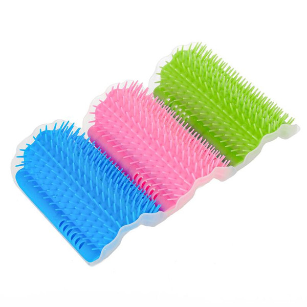 Pet Cat Self Groomer For Cat Grooming Tool Hair Removal Comb Dogs Cat Brush Hair Shedding Trimming Massage Device With Catnip LX6470