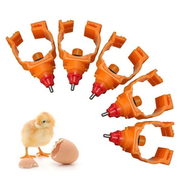500pcs Automatic Poultry Water Nipple Safe Useful Drinker Feeder Chicken Duck Hen-Y102