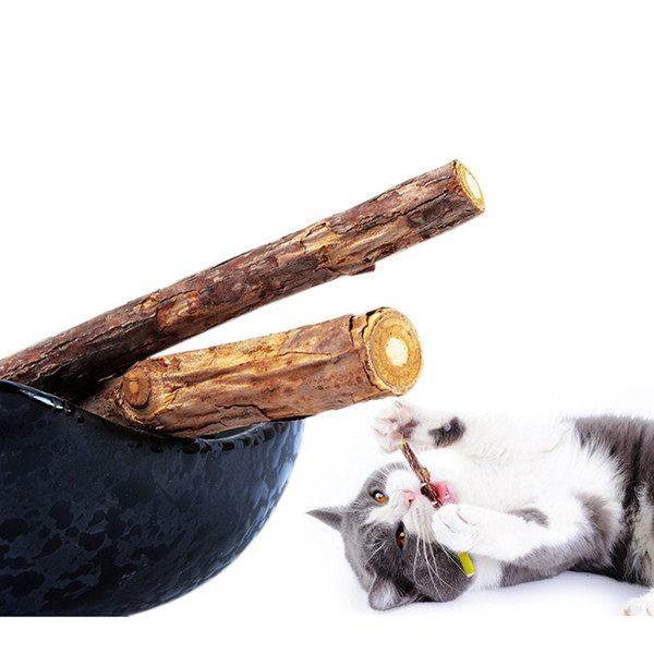 2018 Natural Chiscat Catnip Cats Molar Toothpaste Cat Snacks Stick Pet Cat Cleaning Teeth Cats Snack Sticks Cat Toys OOA5036