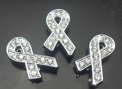 DIY Accessories 100pcs/lot 10mm rhinestones tie slide charm fit for 10mm pet collar