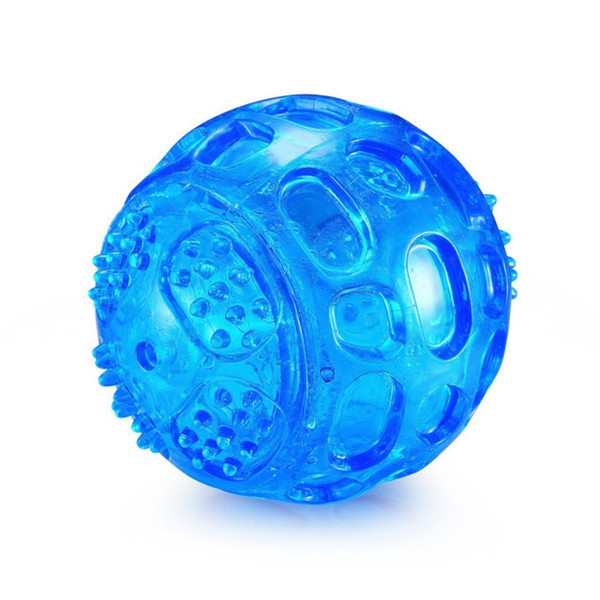 Pet Dog Toys Chew Toys Molar Bite-resistant Rubber Ball Dog Toy Interactive Squeak Training Durable Playing Goods For Dogs