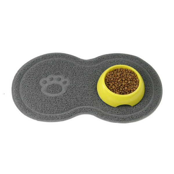 Pet Dog Puppy Cat Feeding Mat Pad Cute PVC Bed Dish Bowl Food Water Feed Placemat Wipe Clean Colorful