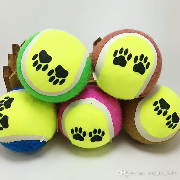 New Airrival Pet Supplies Dog Funny Toy Tennis Balls Runfetch Throw Play Toy Chew Toys 100Pcs