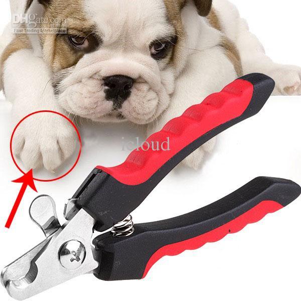 Straight Handle Pet Dog Cat Nail Clippers Scissors Nail Toe Trimmer Handy Nail Care Grooming Tool Safety Cutter Claws Scissor A247