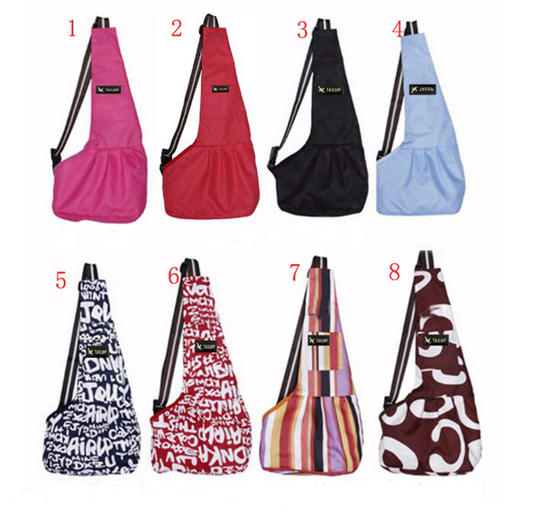 Pet Carrier Bag Oxford Cloth Dog Cat Carrier Single Shoulder Bags Warm Winter Dog Front Chest Carrier colors by DHL