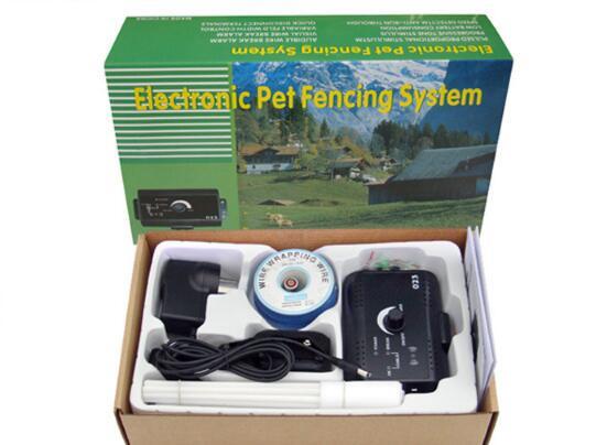 Electronic Pet Fencing System Dog Training Collars Remote Control Dog Electronic Fence Smart Dog Trainer Collar 2018 new