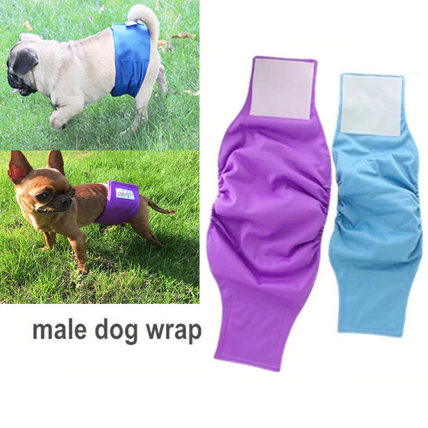 OhBabyKa Washable Male Dog Diapers Reusable Stylish Dog Belly Bands of Durable Male Dog Wraps Premium Doggie Diapers Male Size S M L