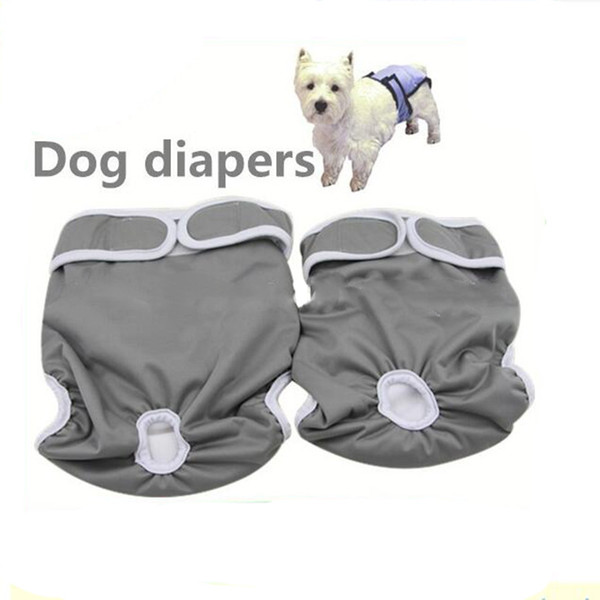 Pet Dog Diapers Durable Dog Nappy Changing Comfy Pants Couches Lavables Stylish Sanitary Dog Pants for S M L