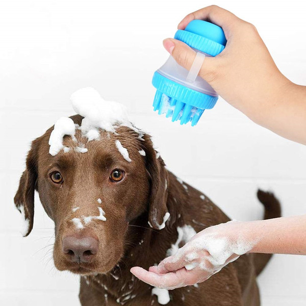 Dog Cat Shower Sprayers Bathtub Brush Pet Grooming Cleaning Tool Dog Puppy Cat Cleaning Bath Brush Massage Shower Comb Washing