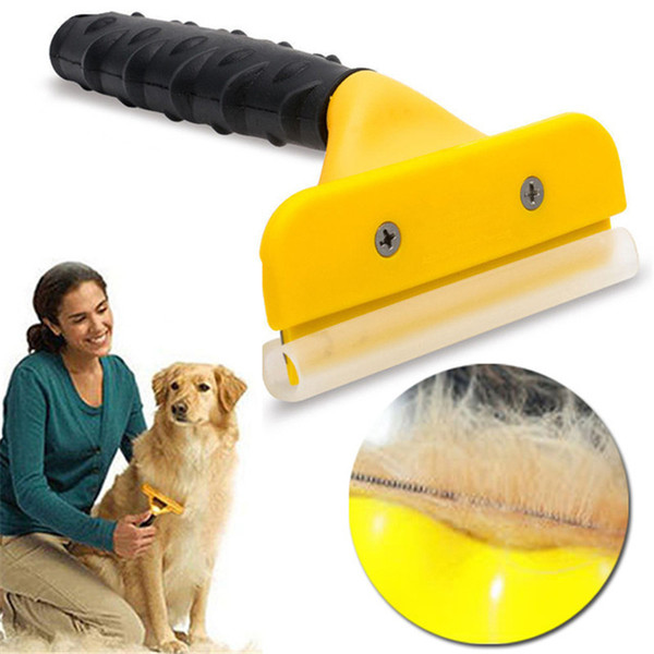 Pet Brush Dog Cat Comb Hair Removal Long Hair Short Hair Dog Grooming Deshedding Edge Tool T0143