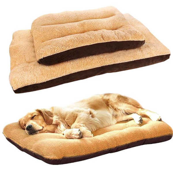 Large Dog Bed Mat Pet Cushion Mat Mattress Cotton Soft Warm Sleeping Bed Retriever Puppy Kennels Cage House Sofa For Small Medium Large Pet