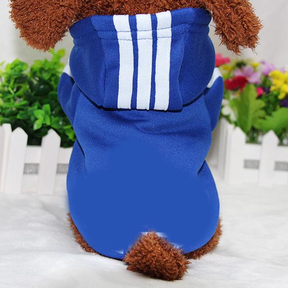 Wholesale New Outdoor Sports Dogs Sweater Keep Warm Winter Pet Hoodie Dog Costume Classic Portable Clothing for Free Shiping
