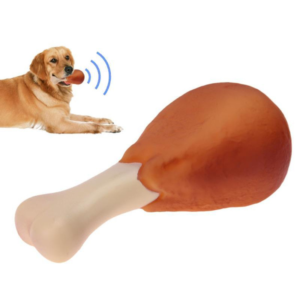 Pet Dog Squeak Chew Toys Funny Chicken Legs Designs Dog Toys For Small Large Dog Cat Puppy Sound Chicken Chew Toy Squeaker