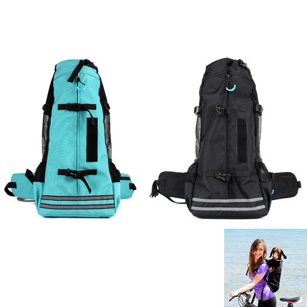 Fashion Outdoor Pet Backpacks Portable Dog Sport Sack Breathable Carriers for Medium Dogs Pet Travel Hiking Accessories