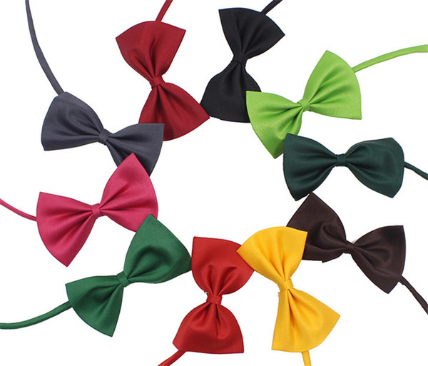 50pcs Pet headdress Dog neck tie Dog bow tie Cat tie Pet grooming Supplies Multicolor can choose