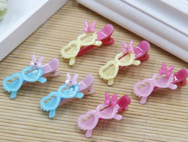 2018 new 3 Pet Lovely Heart Sunglasses Hairpins Pet Dog Bows Hair Clips for Small Puppy Dogs Cat Yorkie Teddy Pet Hair Decor