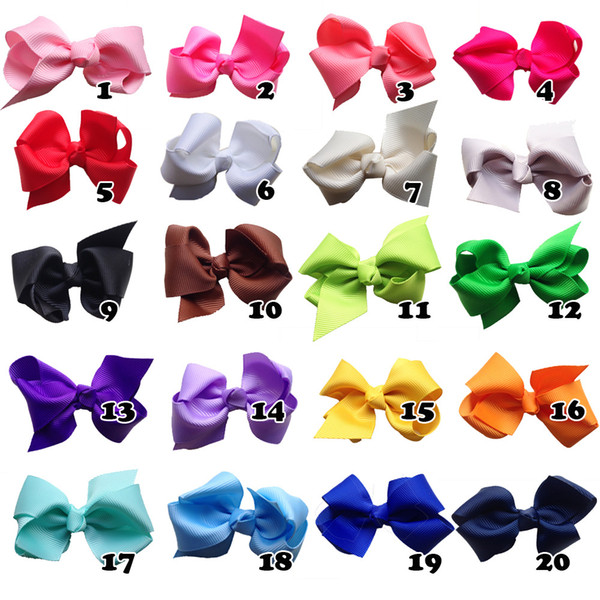 2018 Pet Ribbon ribbed bow Cats Hairpin Grooming Accessories Clips dog cat Hair bow 20color 60pcs/lot