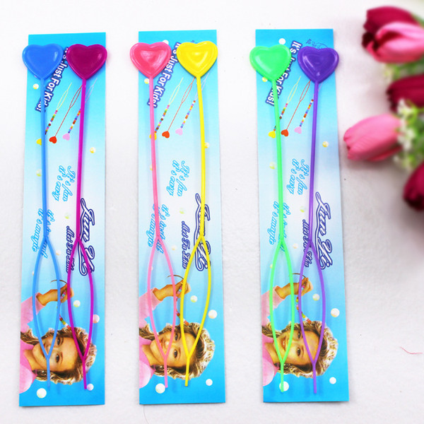 Pet hair accessory dog pattern pull hair magic hair wear sticks 100pcs/lot 21CM color random