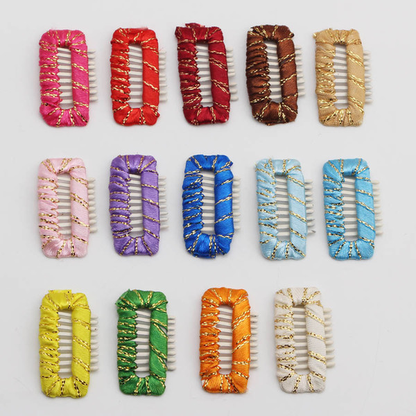 Dog Grooming Wedding Funny Accessories Dog Comb Hairpin BB Hair Clips 9 teeth pure hand around baby safety 100pcs/lot