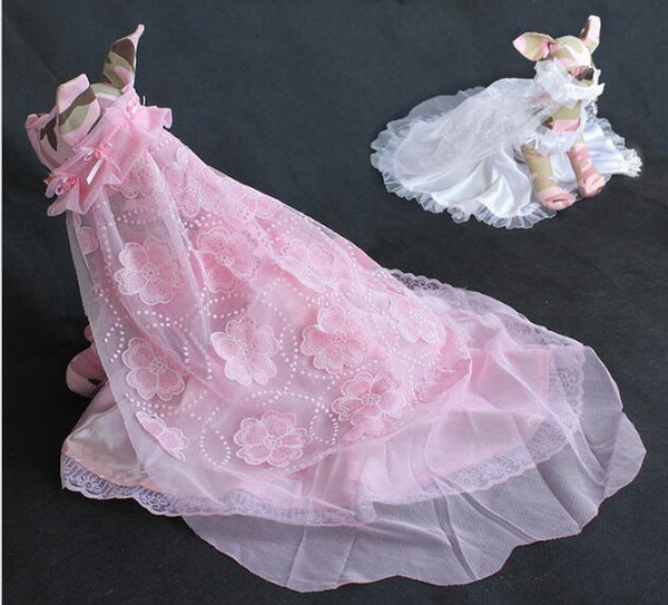 Pet dress princess tutu dress party wedding dress for puppy small dog Elegant Wedding Gown Set