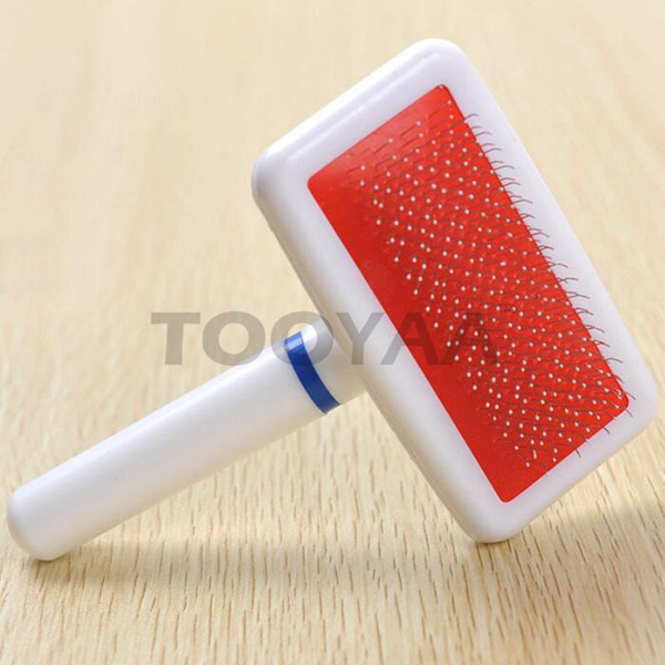 Pet Dog Cat Cleanup Combs Brushes Dog Puppy Hair Grooming Tools Stainless Steel Long Needle Nit Lice Comb Pets Flea Combs for Beaty