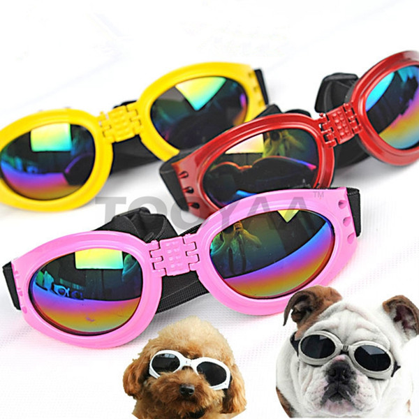 Fashion Foldable Pet Dog Puppy Sunglass Colorful Cute Pets Goggles Dog Grooming Acessories for Protection Pets Suppliers