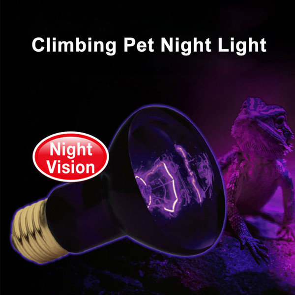 Habitat Lighting - None Pet Heating Bulb UVA Infrared Ceramic Heat Emitter Light Lamp Bulb for Reptile Pet Brooder Amphibians Chickens Lamp